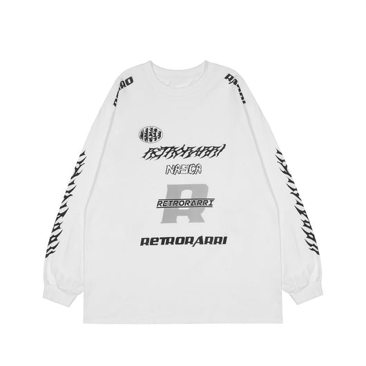 Playera de Algodón Manga Larga con Estampado de Letras para Hombre - Image 25