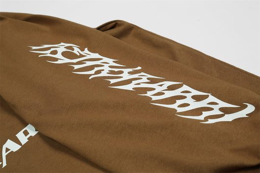 Playera de Algodón Manga Larga con Estampado de Letras para Hombre - Image 26