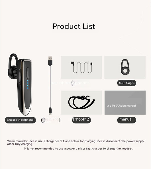 Auricular Bluetooth Profesional K23 con Batería Extendida - Image 18