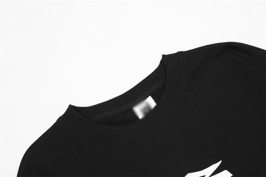 Playera Personalizada de Manga Larga con Letra Flame - Image 19
