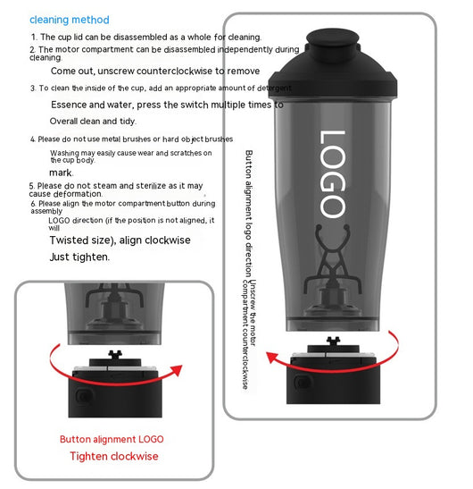 Vaso Mezclador Automático para Proteína en Polvo - Image 27