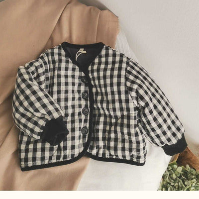 Abrigo Acolchado de Algodón Infantil Estilo Coreano Versátil - Image 7