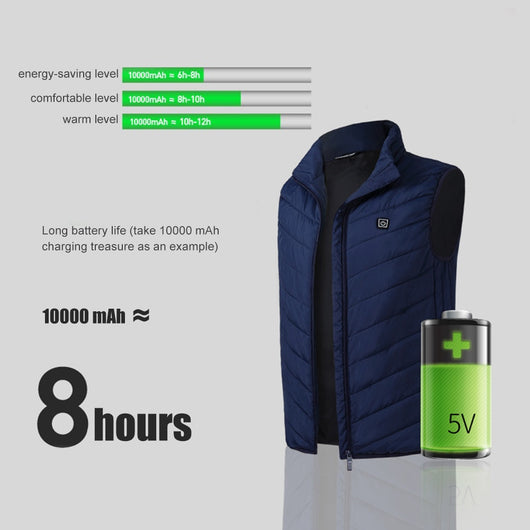 Chaleco Térmico Inteligente con Calefacción Eléctrica para Hombre y Mujer - Image 12