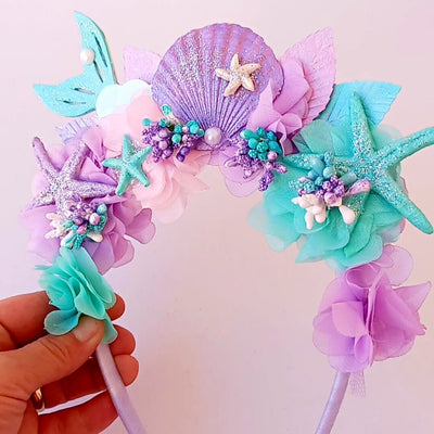 Diadema de Cola de Sirena Infantil con Accesorios Mágicos - Image 10