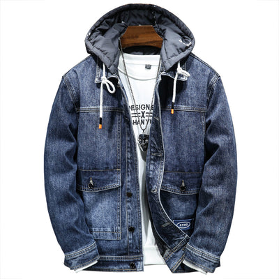 Chamarra Hoodie Gruesa para Hombre Talla Grande - Abrigo Térmico de Trabajo Otoño Invierno - Image 11