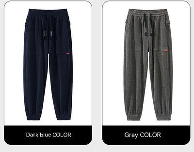 Pantalones de Pana Ancha Talla Grande para Hombre - Estilo Deportivo Casual - Image 22