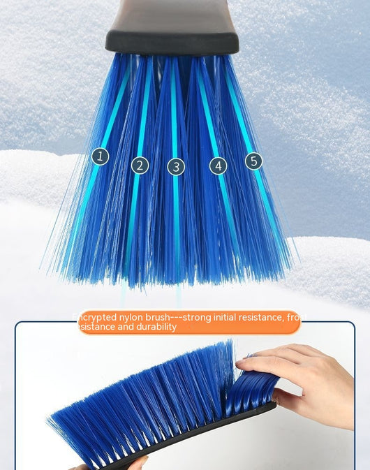 Raspador de Hielo y Nieve para Auto con Mango Largo - Multifunción sin Dañar la Pintura - Image 10