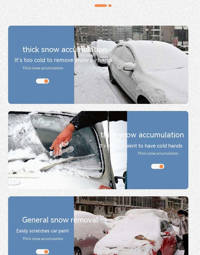 Raspador de Hielo y Nieve para Auto con Mango Largo - Multifunción sin Dañar la Pintura - Image 17