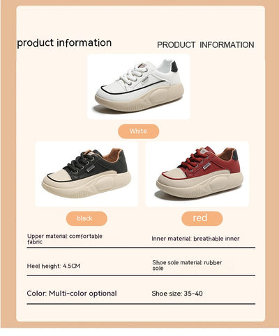 Zapatillas Blancas de Cuero para Mujer - Cómodas y Transpirables - Image 18