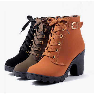 Botines con Tiras Cruzadas Estilo Martin - Image 21