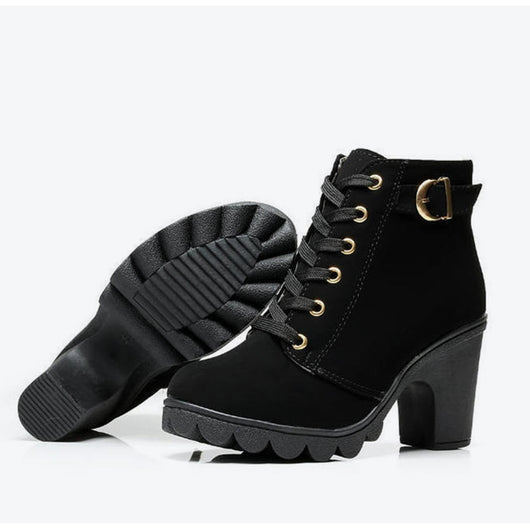 Botines con Tiras Cruzadas Estilo Martin - Image 22