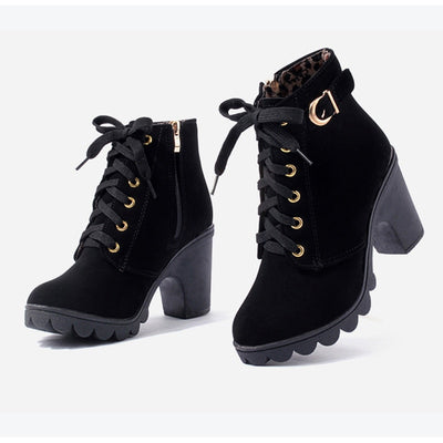 Botines con Tiras Cruzadas Estilo Martin - Image 24