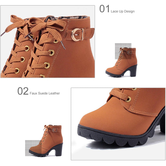 Botines con Tiras Cruzadas Estilo Martin - Image 25