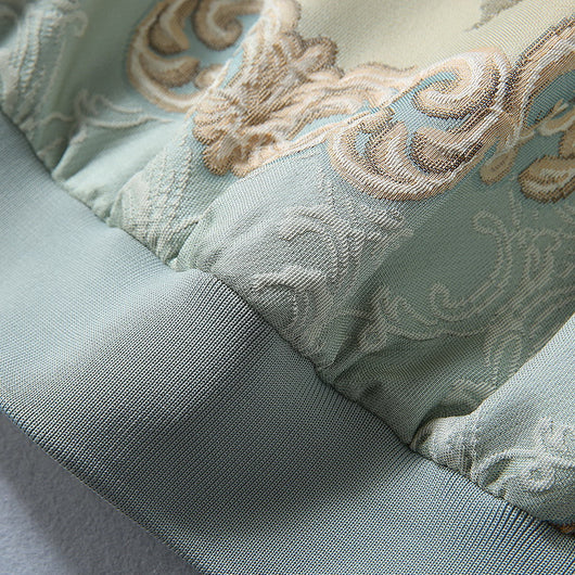 Chaqueta Beisbolera Larga con Peonia Cristalizada y Bordado en Relieve para Mujer - Image 37