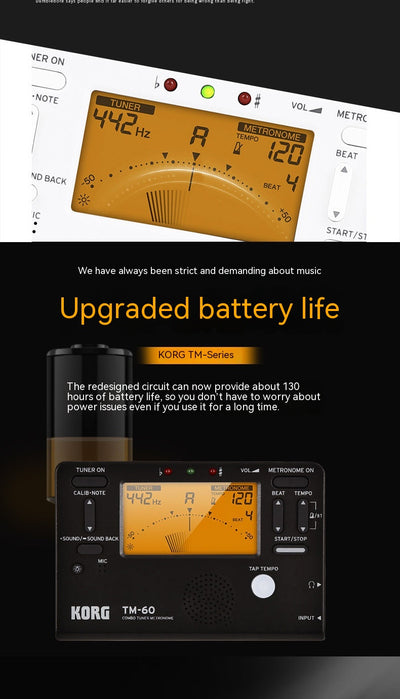 Afinador y Metrónomo Universal para Piano y Guitarra - Image 12