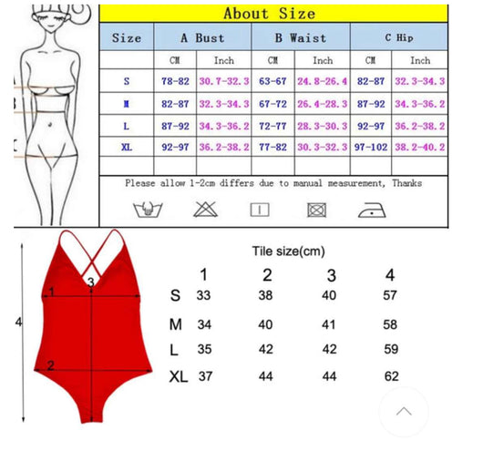 Bikini Enterizo de Color Sólido - Traje de Baño Sexy Multicolor para Mujer - Image 13