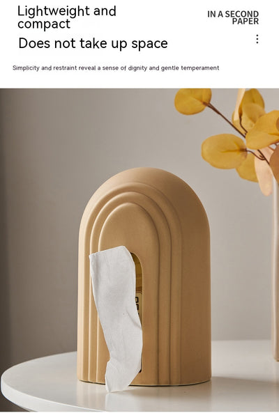 Dispensador de Pañuelos Arco Nórdico en Cerámica - Image 17