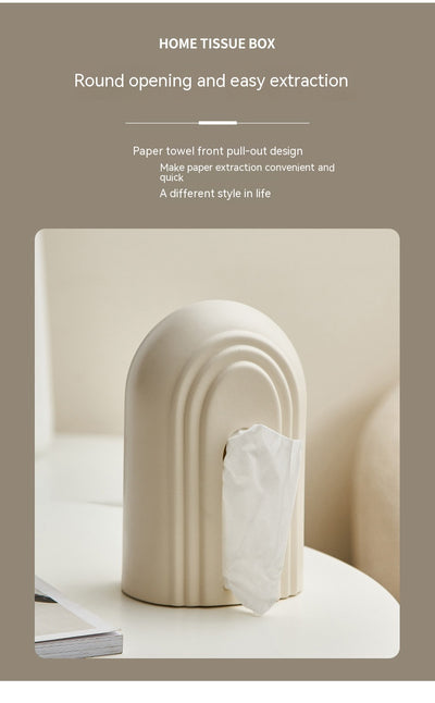 Dispensador de Pañuelos Arco Nórdico en Cerámica - Image 19
