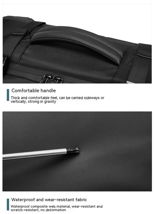 Mochila Ejecutiva Multifuncional Impermeable Oxford - Ideal para Viajes y Negocios - Image 12
