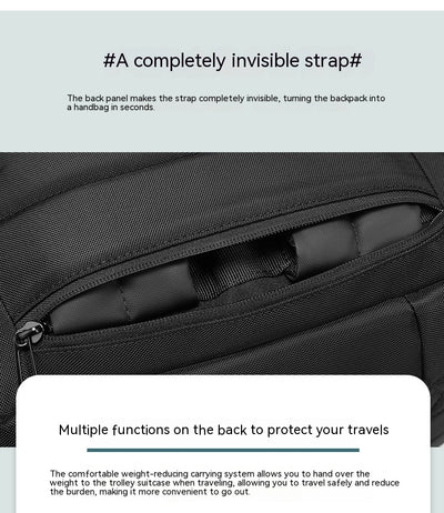 Mochila Ejecutiva Multifuncional Impermeable Oxford - Ideal para Viajes y Negocios - Image 13