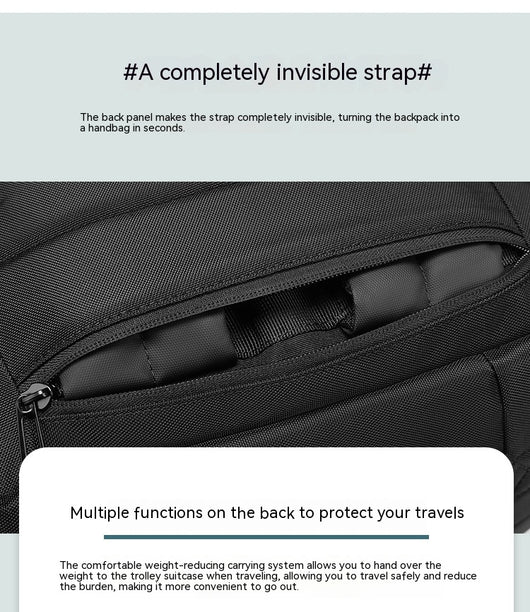 Mochila Ejecutiva Multifuncional Impermeable Oxford - Ideal para Viajes y Negocios - Image 13