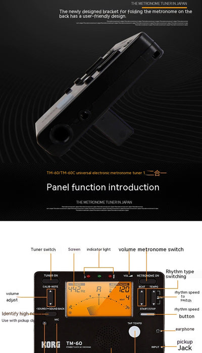 Afinador y Metrónomo Universal para Piano y Guitarra - Image 21