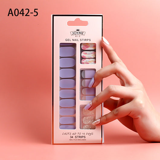 Calcomanías de Uñas Impermeables sin Limado - Image 23