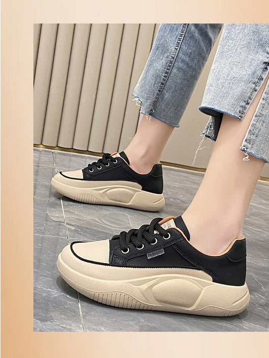 Zapatillas Blancas de Cuero para Mujer - Cómodas y Transpirables - Image 24