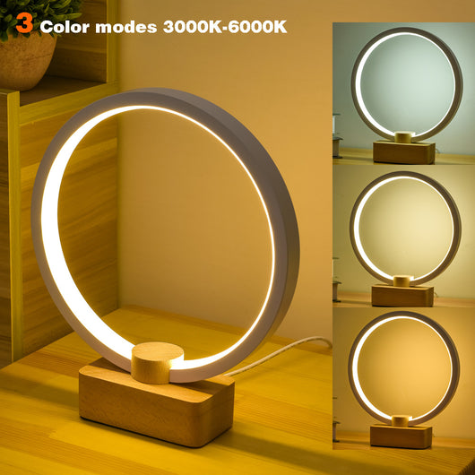 Lámpara Nocturna LED de Madera Maciza Inteligente - Image 14