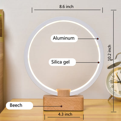 Lámpara Nocturna LED de Madera Maciza Inteligente - Image 20