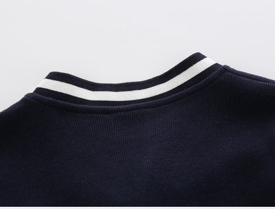 Cardigan Tipo Hoodie Cuello V para Niño - Abrigo Ligero - Image 10