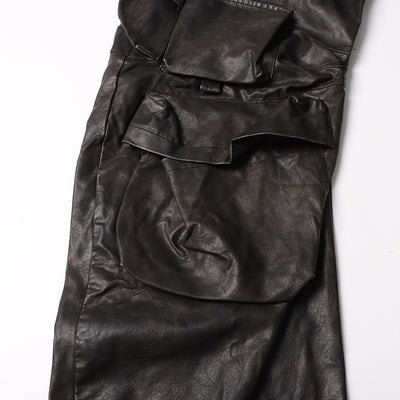 Overol Ancho de Cintura Alta con Bolsillos y Diseño Exclusivo en PU - Image 10