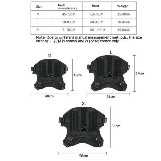 Traje Impermeable para Perros Grandes con Tirantes 1000D - Image 20