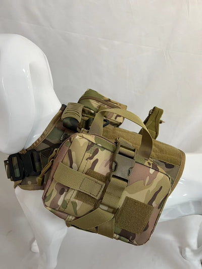 Traje Impermeable para Perros Grandes con Tirantes 1000D - Image 32