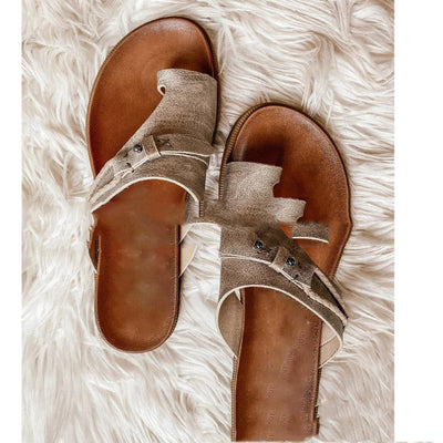 Sandalias Planas Retro Estilo Europeo para Verano - Image 8