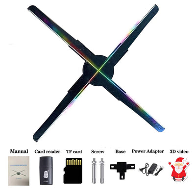 Ventilador Holográfico 3D LED de 52CM con WiFi y Control por App - Image 7