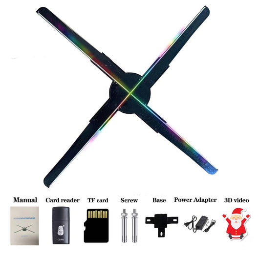 Ventilador Holográfico 3D LED de 52CM con WiFi y Control por App - Image 7