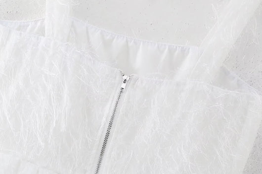Vestido Sin Mangas con Flecos Elegante para Mujer - Image 18