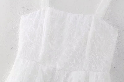 Vestido Sin Mangas con Flecos Elegante para Mujer - Image 24