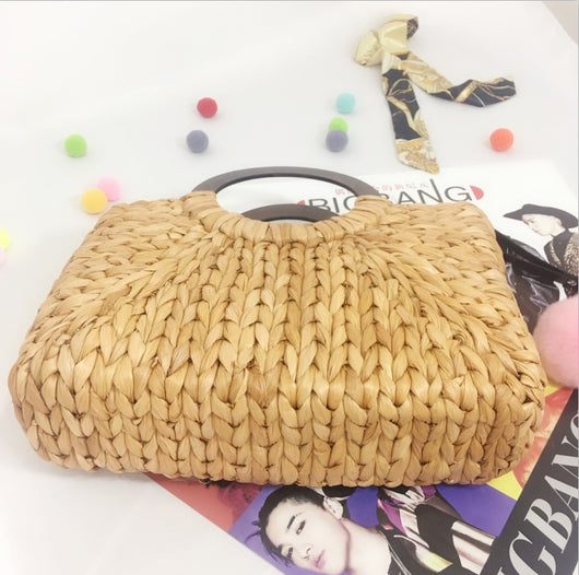 Bolsa Tejida de Fibra de Maíz - Bolso de Viaje y Ocio - Image 6