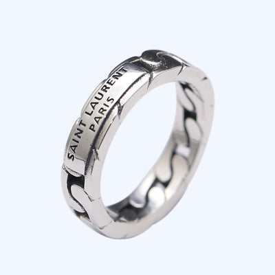Anillo de Cadena Creativa en Plata Esterlina S925 - Image 7