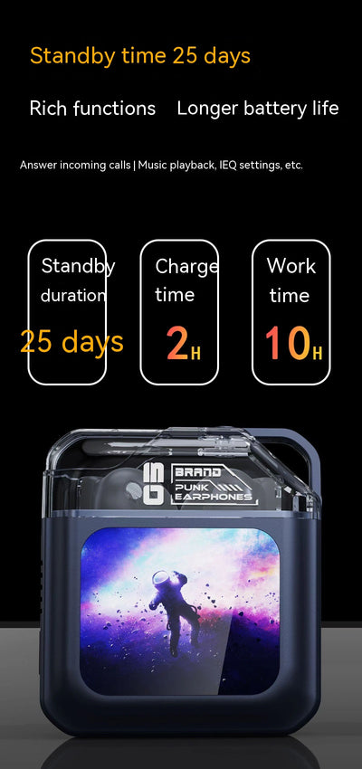 Auriculares Deportivos con Cancelación de Ruido, Batería Extendida y Pantalla LED - Image 10