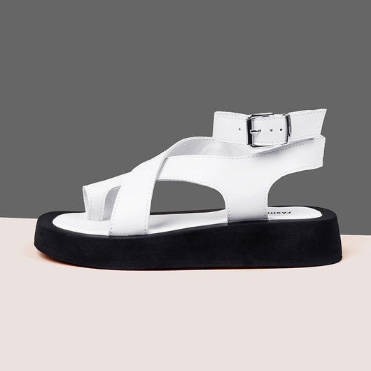 Sandalias Romanas Mujer con Suela Gruesa y Tacón Alto - Image 13