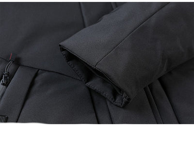 Chaqueta Acolchada de Invierno con Capucha para Hombre - Image 14