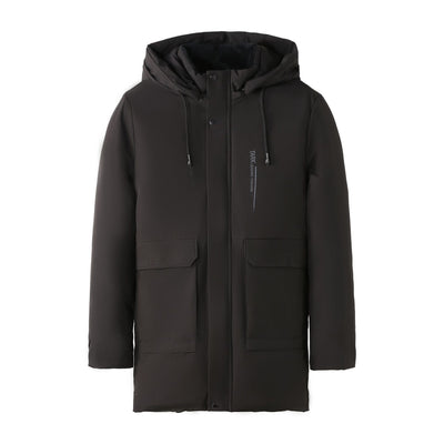 Chaqueta Acolchada de Invierno con Capucha para Hombre - Image 19