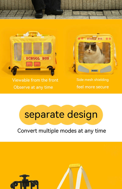 Transportín-Nido Plegable para Gatos Campus Bus - Image 13