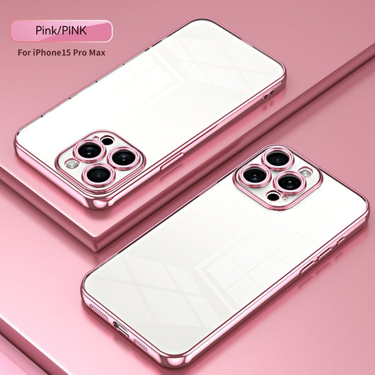 Funda Transparente para Teléfono con Galvanoplastia Resistente a Caídas - Image 11