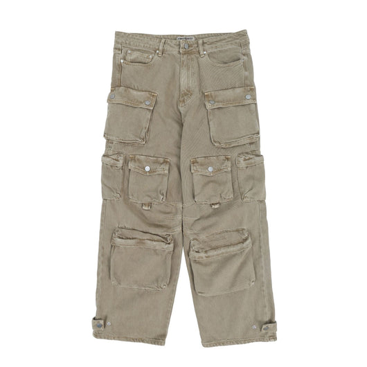 Pantalón Cargo Recto Oversized Multi-bolsillos para Hombre - Image 6