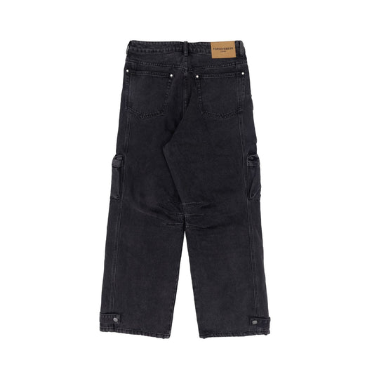 Pantalón Cargo Recto Oversized Multi-bolsillos para Hombre - Image 7