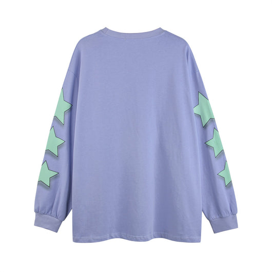 Camiseta Manga Larga Cuello Redondo con Estampado de Letras - Image 23